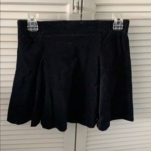 Zara Pleated Corduroy Skirt